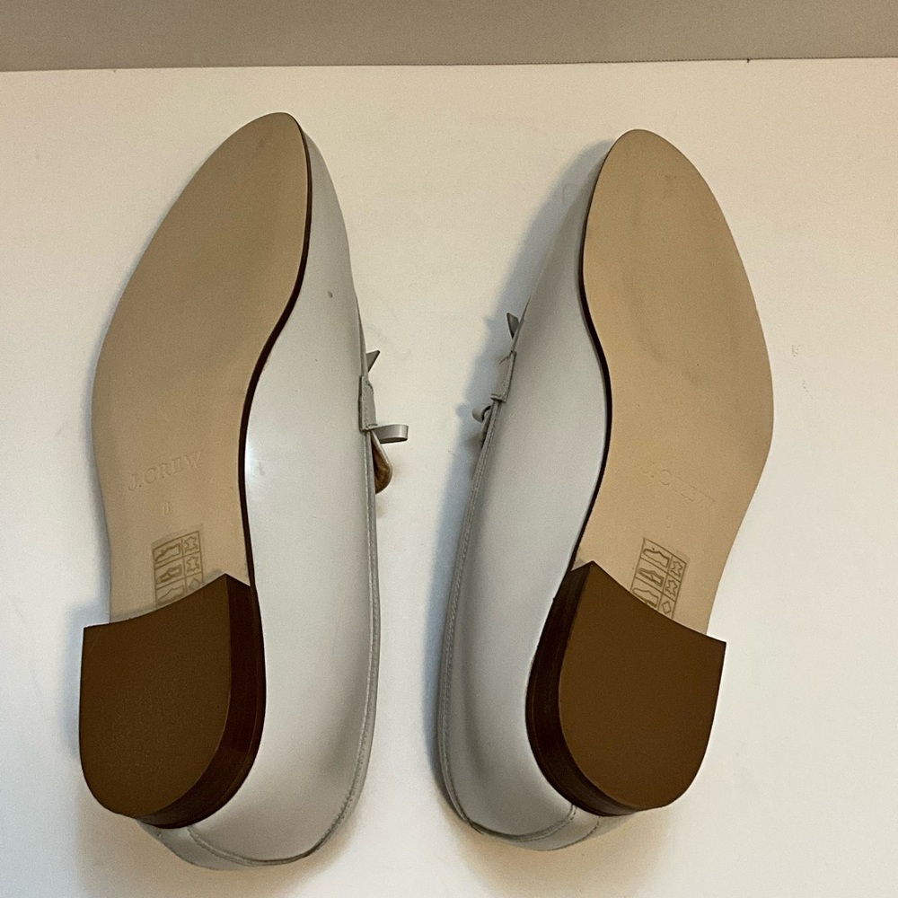 J Crew Collection Academy Leather Loafers 8 - Picture 10 of 12
